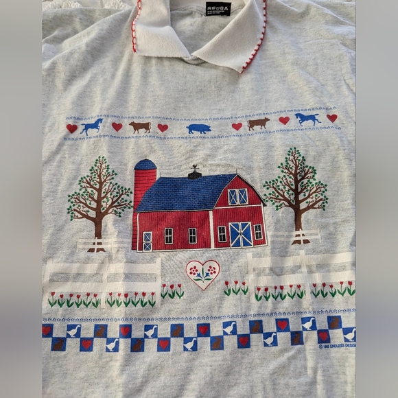 2 Vintage Country Charm Tees - Picture 6 of 12